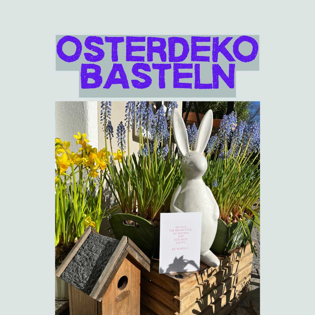 Osterdeko basteln